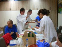 Wizyta międzynarodowej grupy młodzieży w Domu Pomocy Społecznej w Podzamku w ramach ŚDM Kraków 2016r